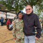 Bob Estes and Saquan at his graduation - Copy
